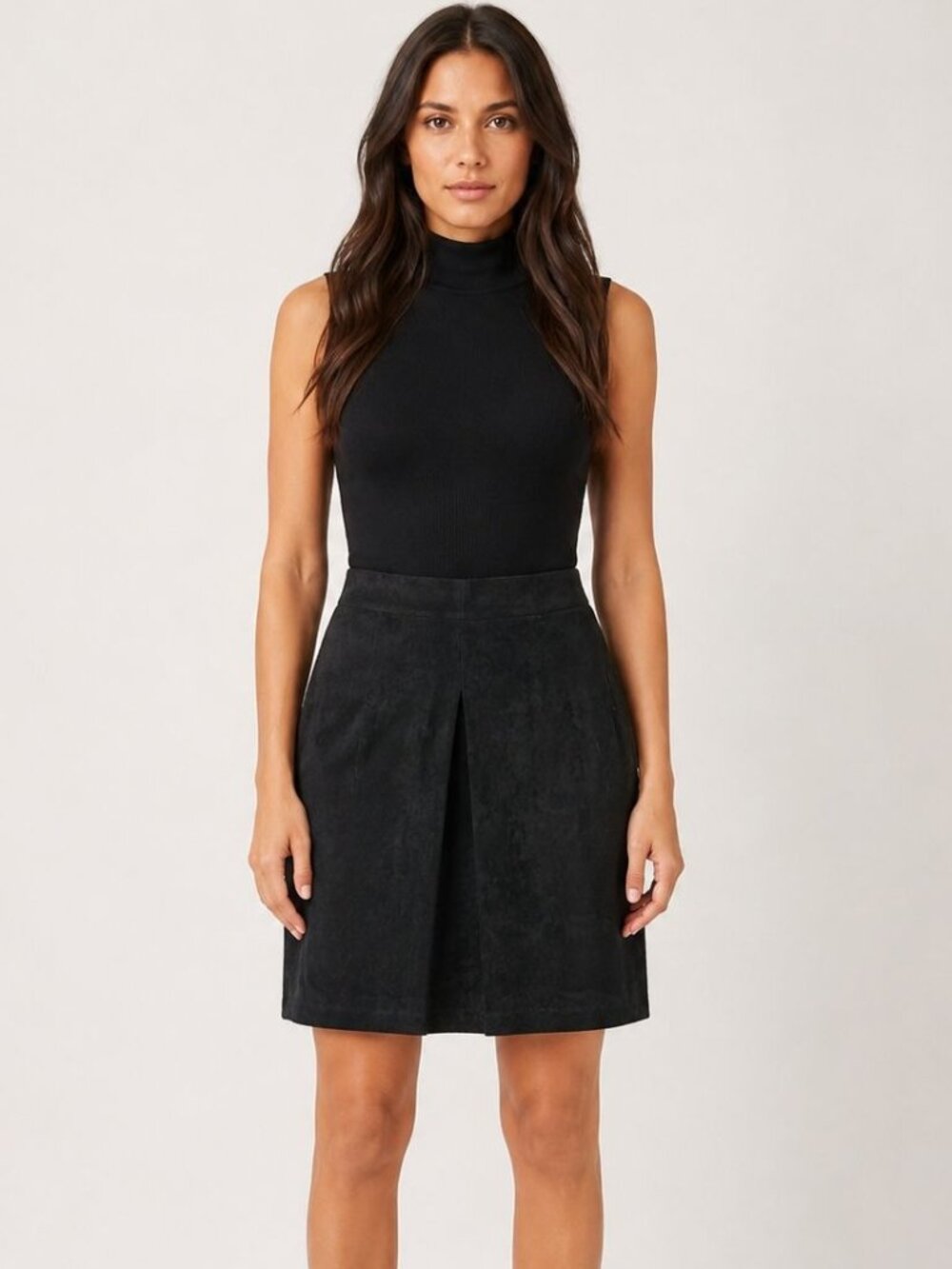 Vintage Paul Harris Design Black Pencil Skirt NWT Size 12 Y2K
